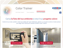 Tablet Screenshot of colortrainer.it